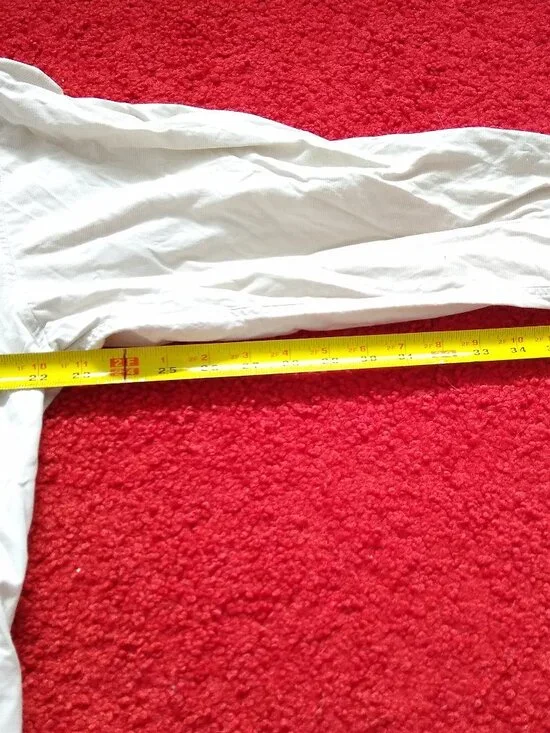 vintage 90s Classico by Anthonys tan pinstripe shirt - Picture 5 of 7